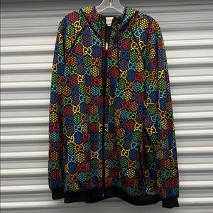 Gucci Men’s GG Psychedelic Printed Hoodie